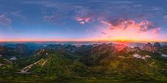 74黄山风景区_光明顶日出 (2)